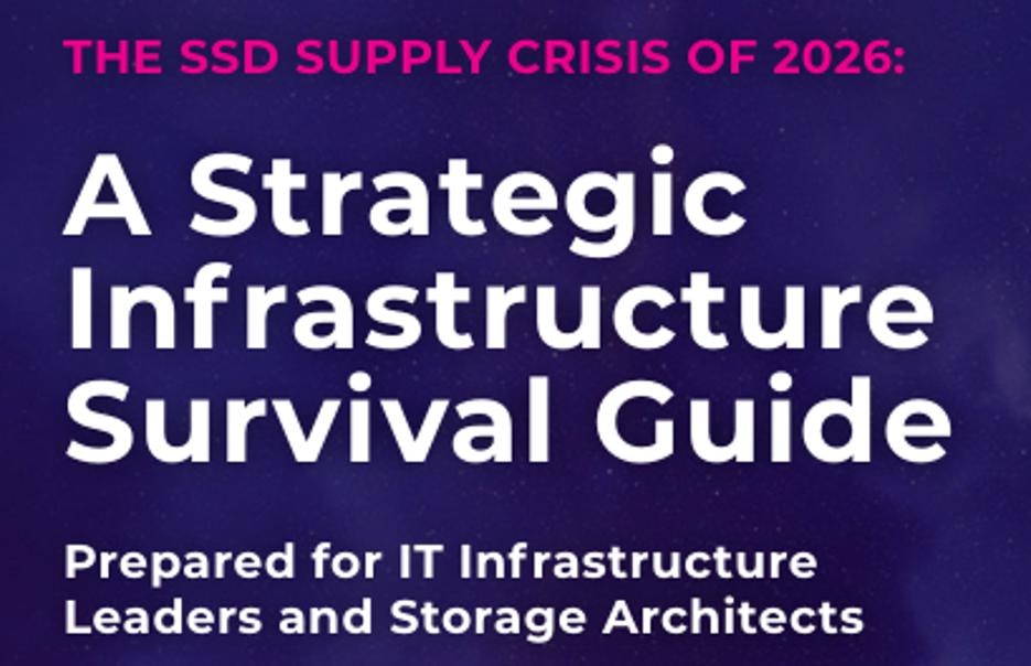 The SSD Supply Crisis of 2026: A Strategic Infrastructure Survival Guide cover